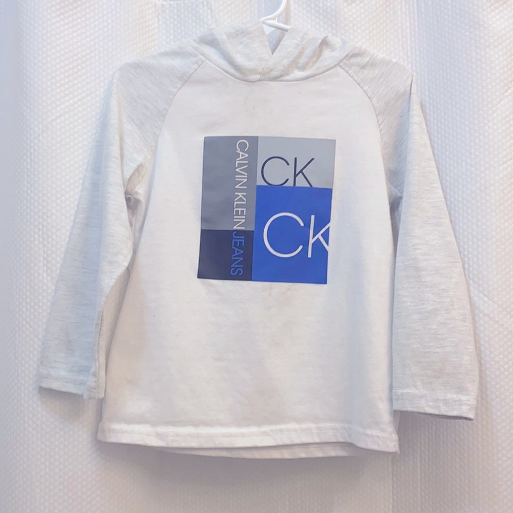 Toddler boys long sleeve with hoodie shirt